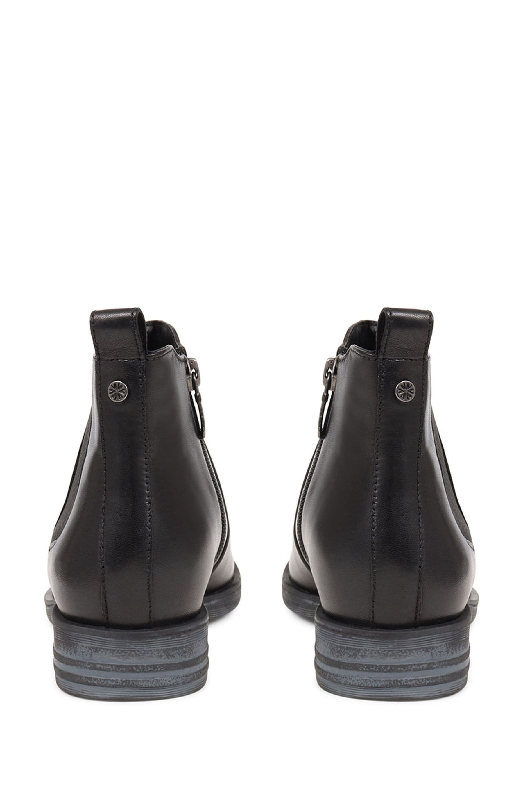 Buy Pavers Van Dal Leather Black Ankle Boots from Next Luxembourg