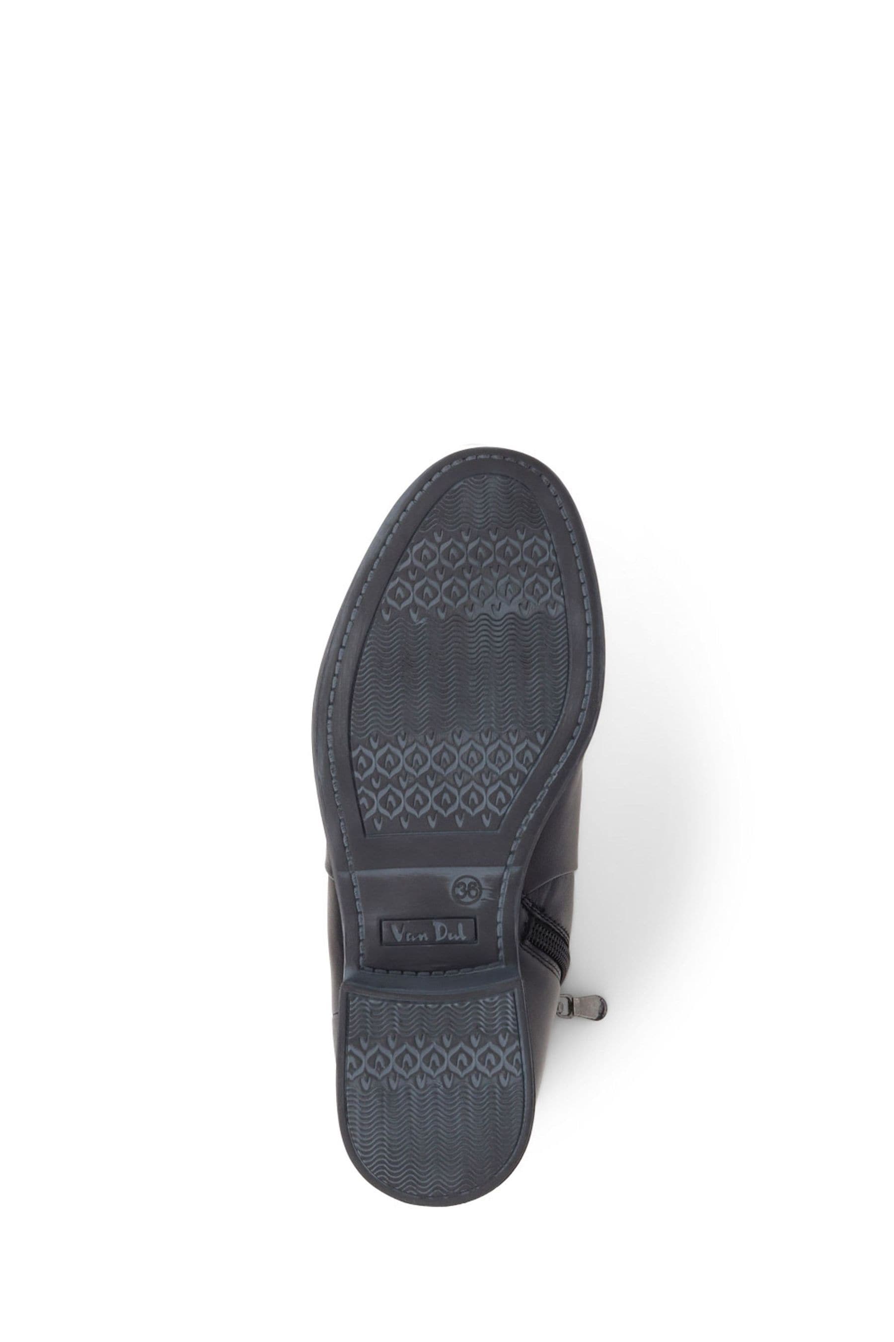 Buy Pavers Van Dal Leather Black Ankle Boots from Next Luxembourg