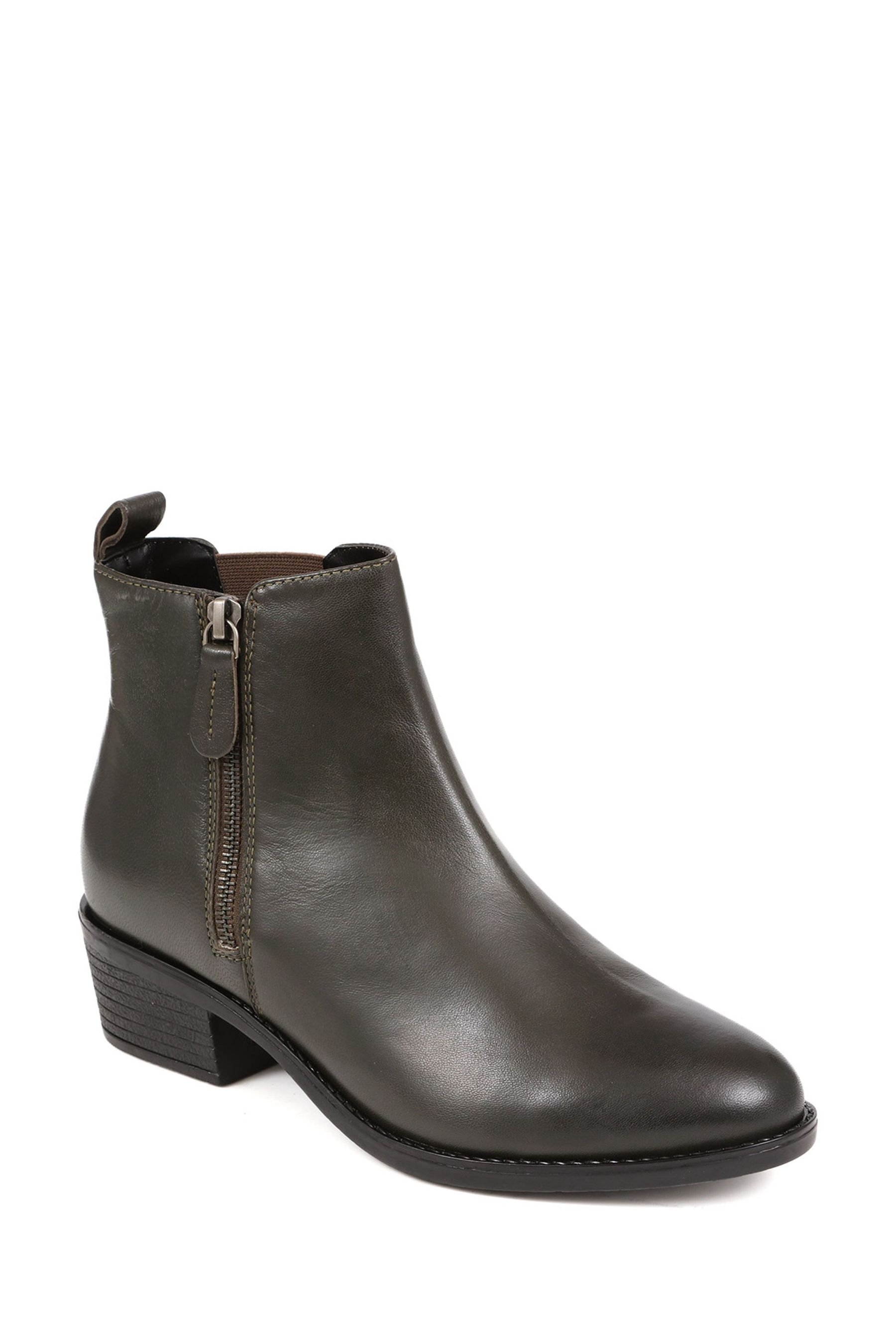 Buy Pavers Van Dal Black Leather Heeled Chelsea Boots from the Next UK online shop