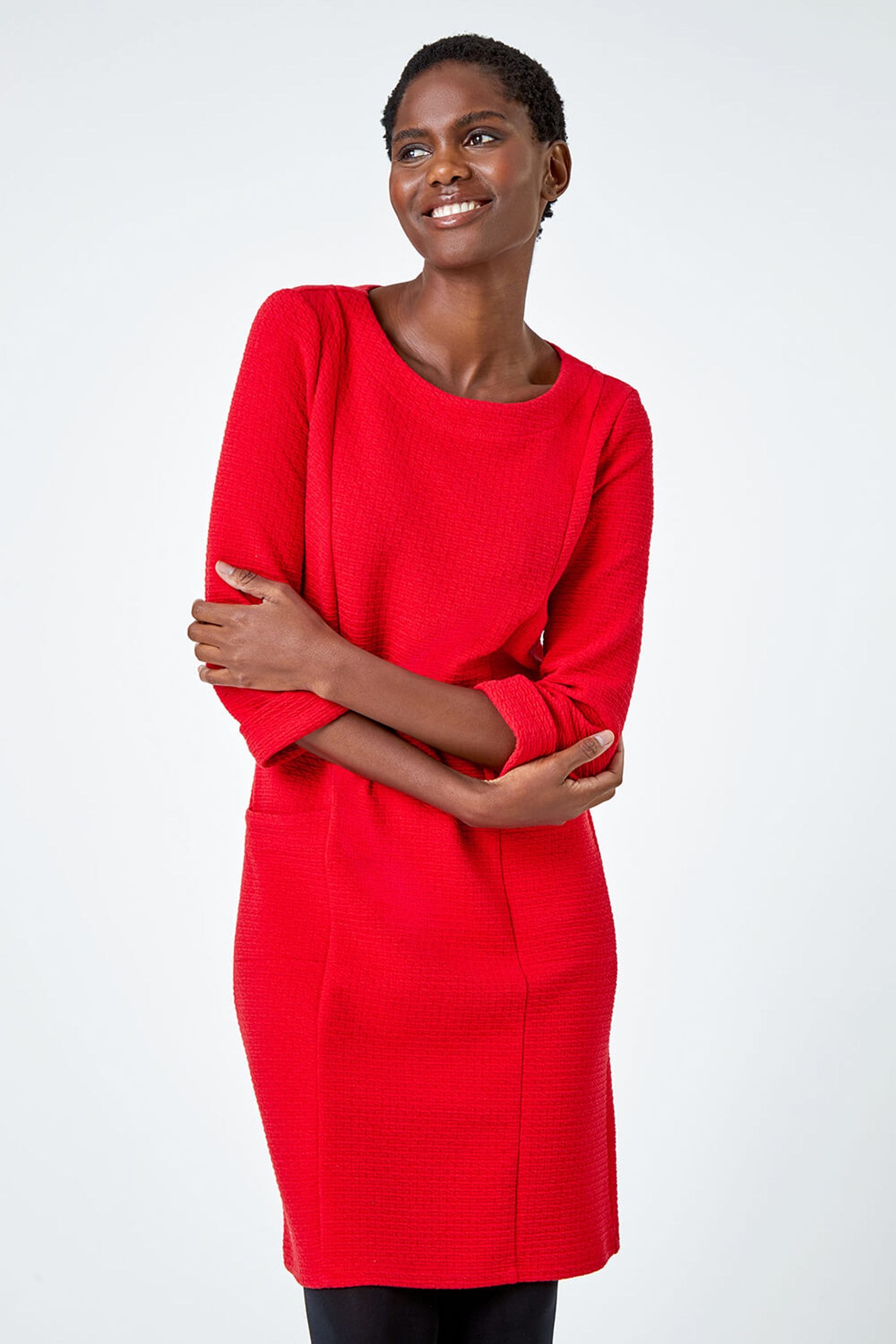 Roman red dress shop