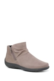 Hotter Grey Regular Fit Murmur Zip-Fastening Boots - Image 2 of 4