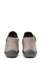 Hotter Grey Regular Fit Murmur Zip-Fastening Boots - Image 3 of 4