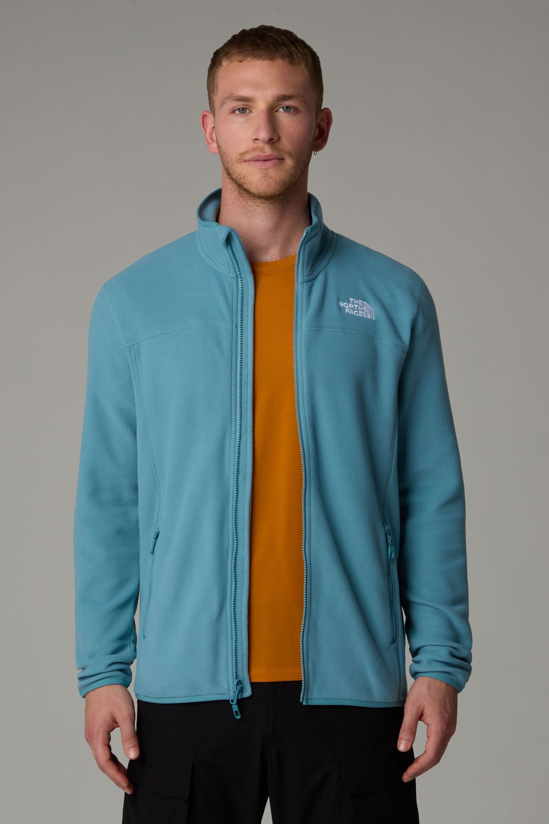 Blue mens fleece outlet