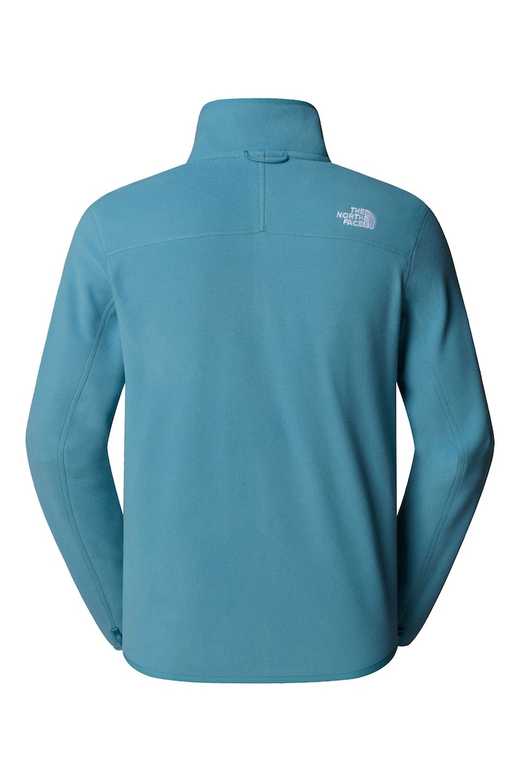 The North Face Blue Mens Glacier Full Zip Fleece - Image 6 of 6