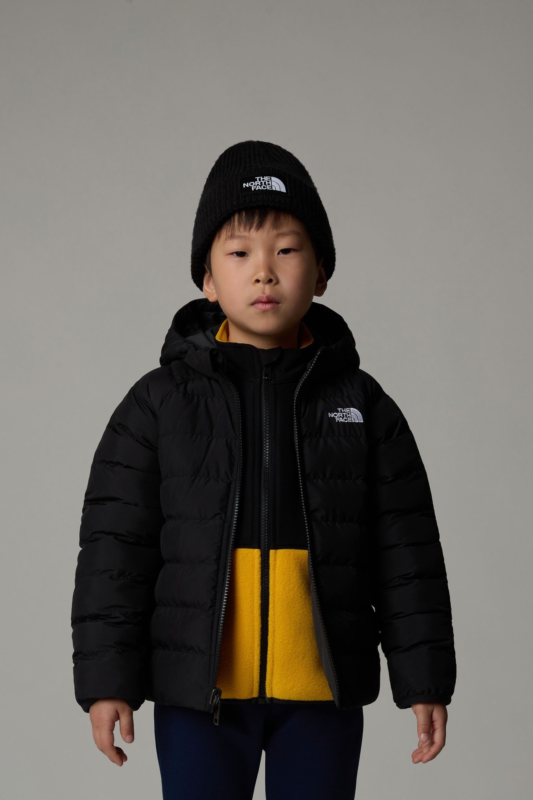 Buy The North Face Black Boys Reversible Perrito Hooded Jacket from Next Luxembourg