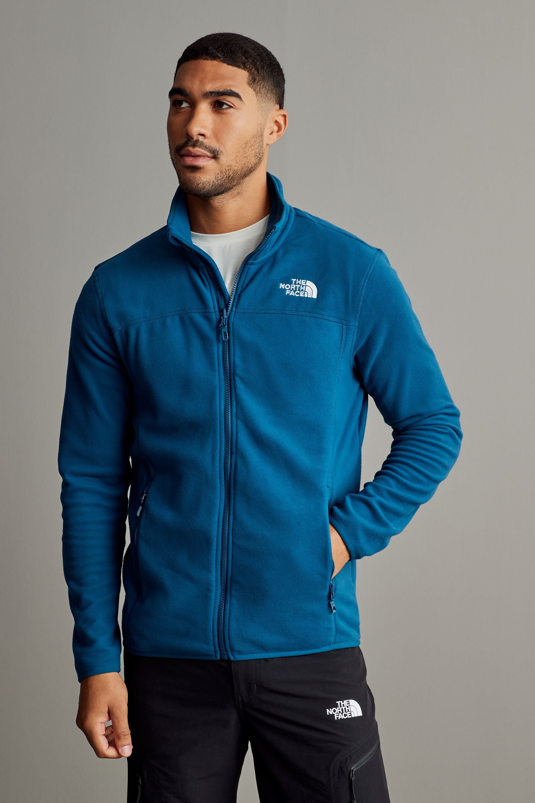 North face navy fleece online