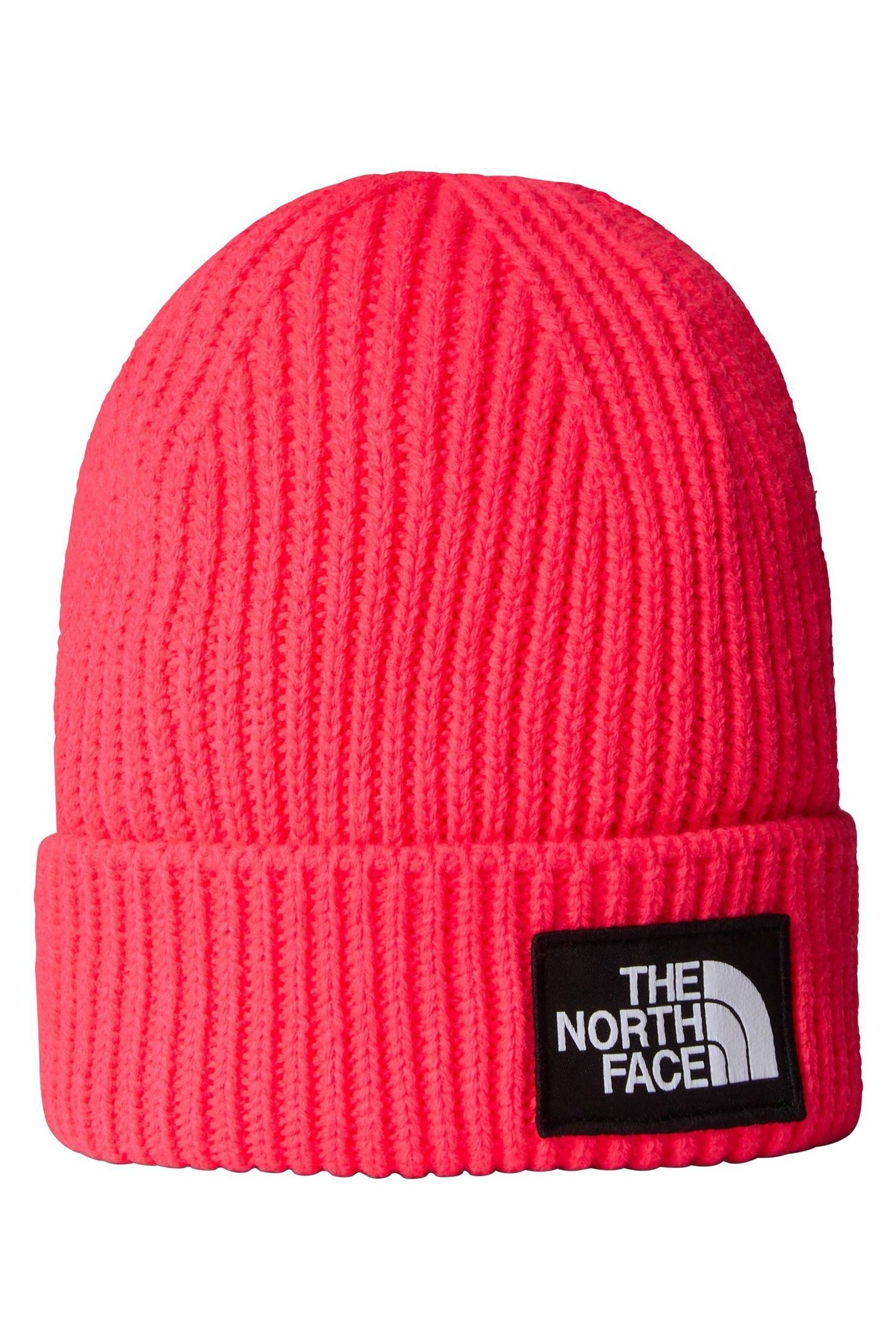 North face red beanie online