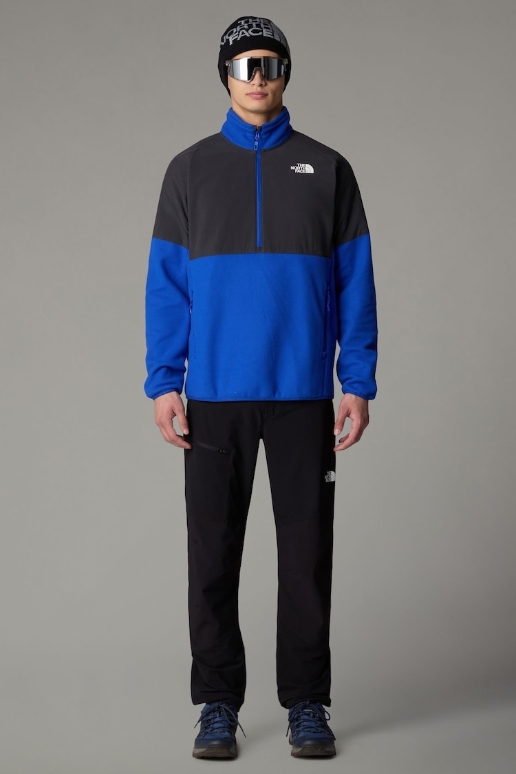 The North Face Blue Mens Glacier Half Zip Fleece - Image 3 of 3