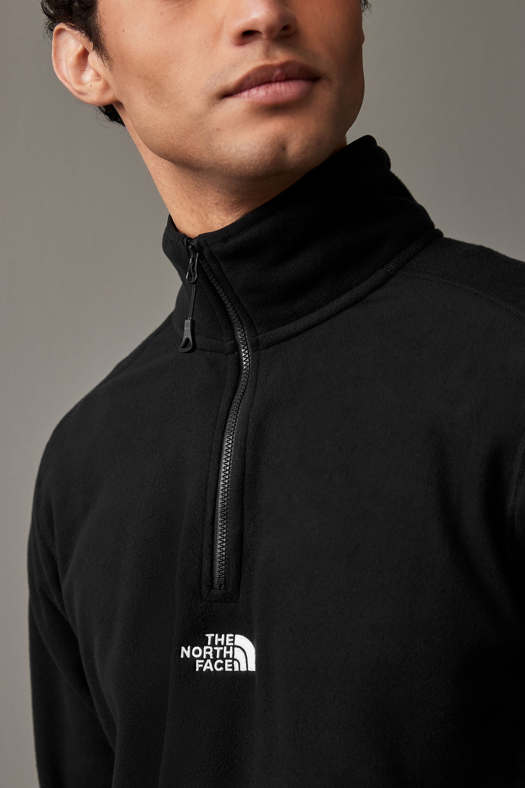 North face black fleece mens outlet