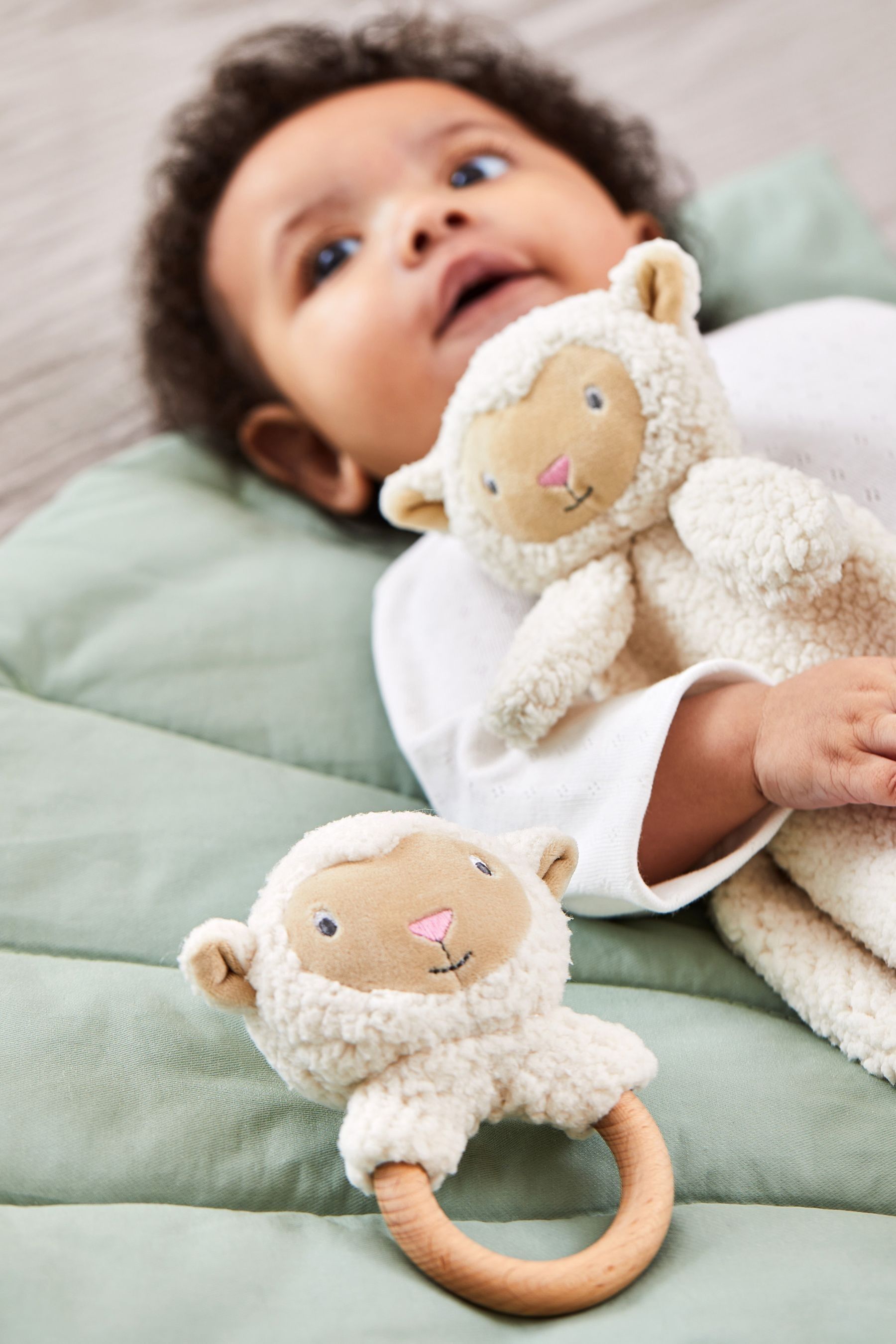 Buy JoJo Maman Bebe Sheep Ring Rattle from the Next UK online shop