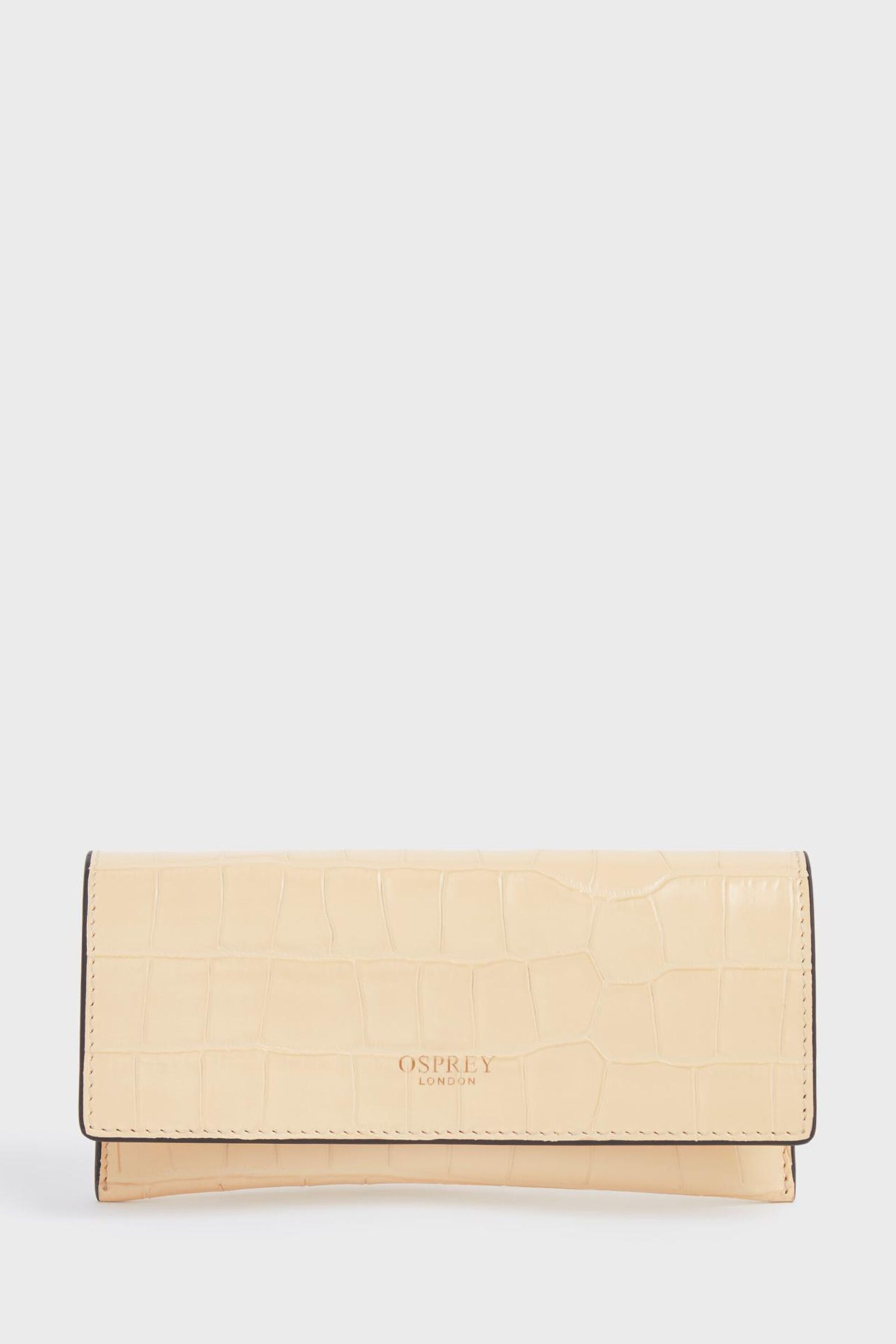 Osprey London Natural The Ludlow Leather Glasses Case - Image 1 of 3