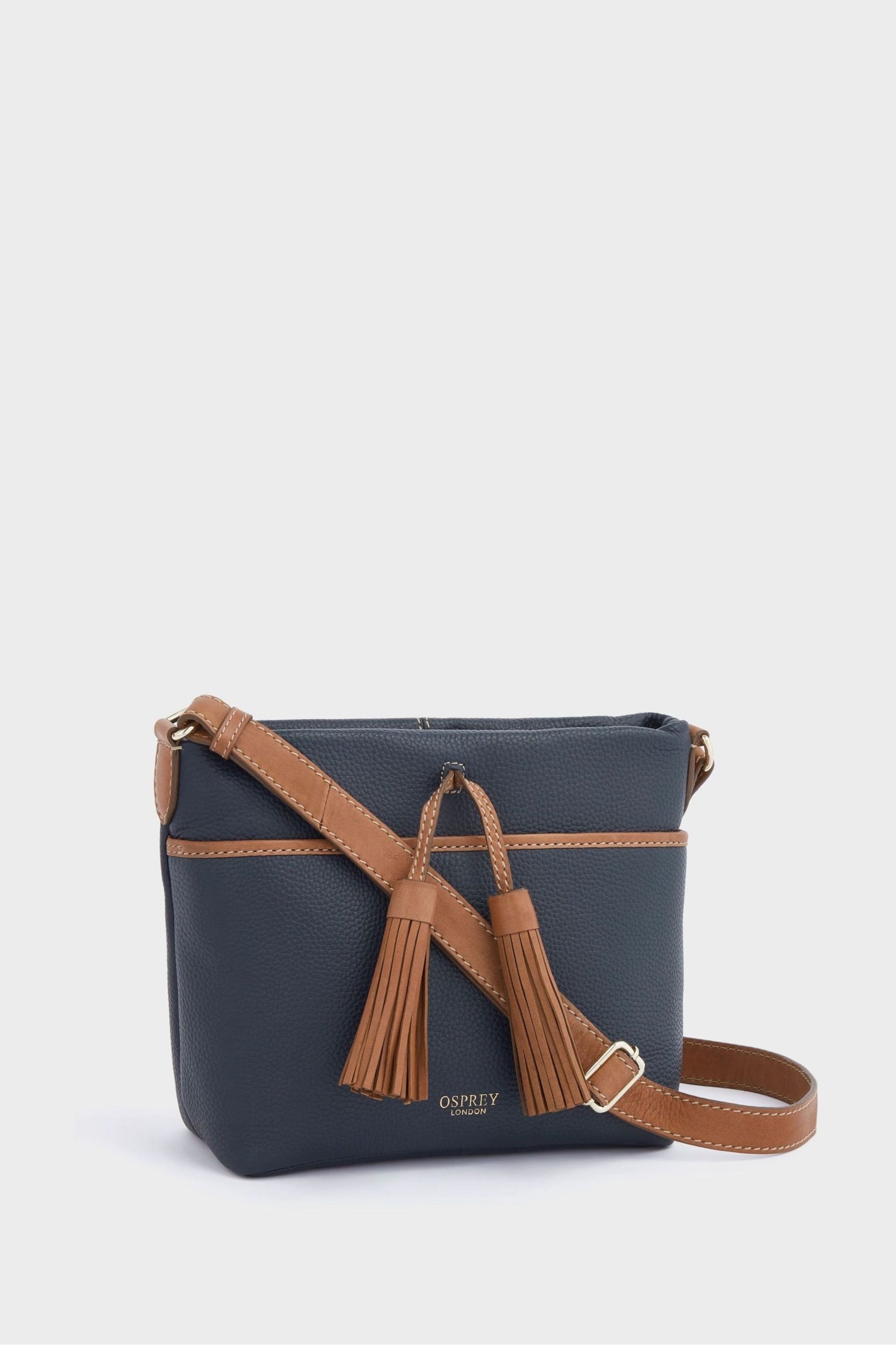 OSPREY LONDON The Savanna Leather Cross-Body  Bag - Image 2 of 5