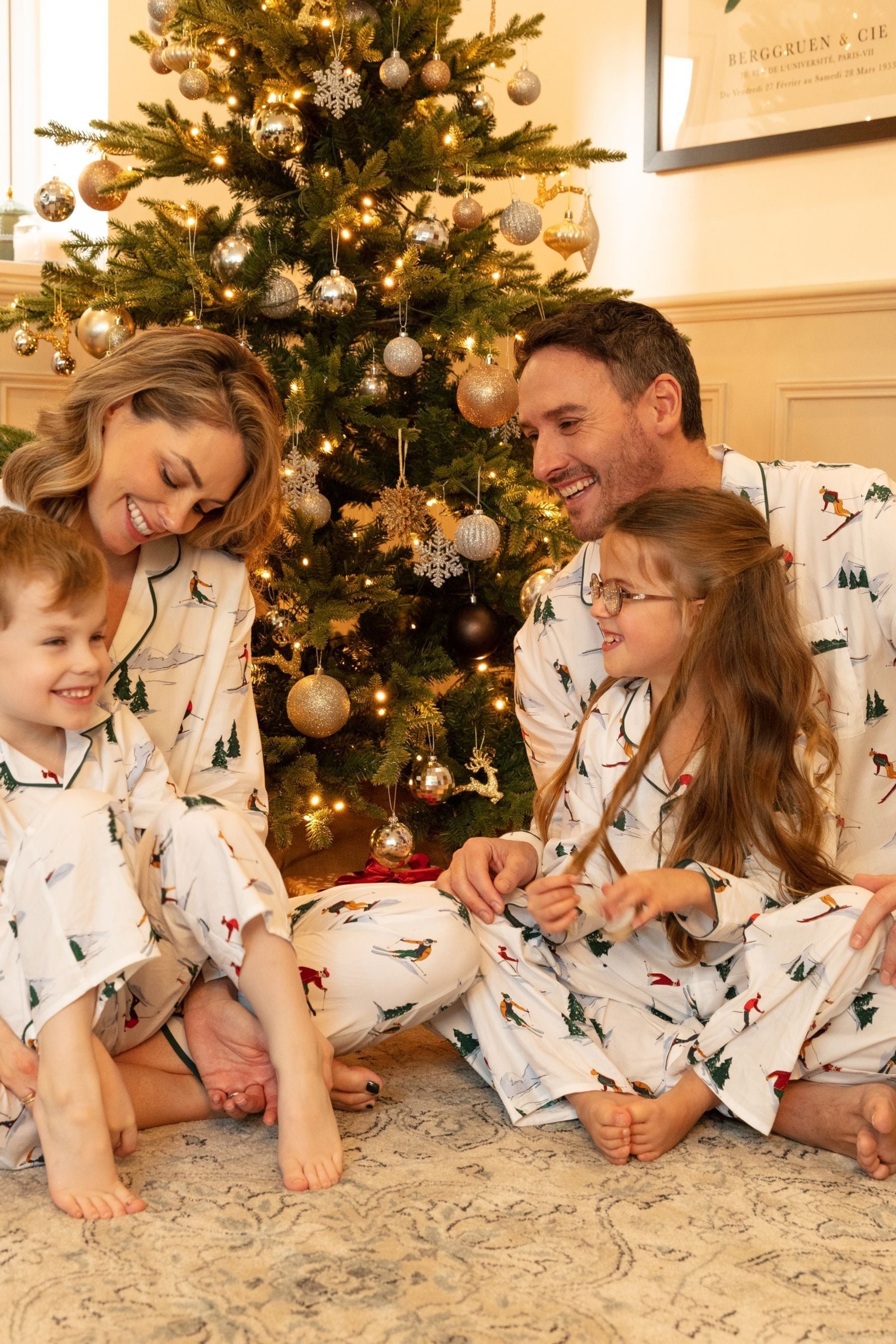 Buy Cyberjammies White Ski Print Pyjama Bottoms from Next Luxembourg
