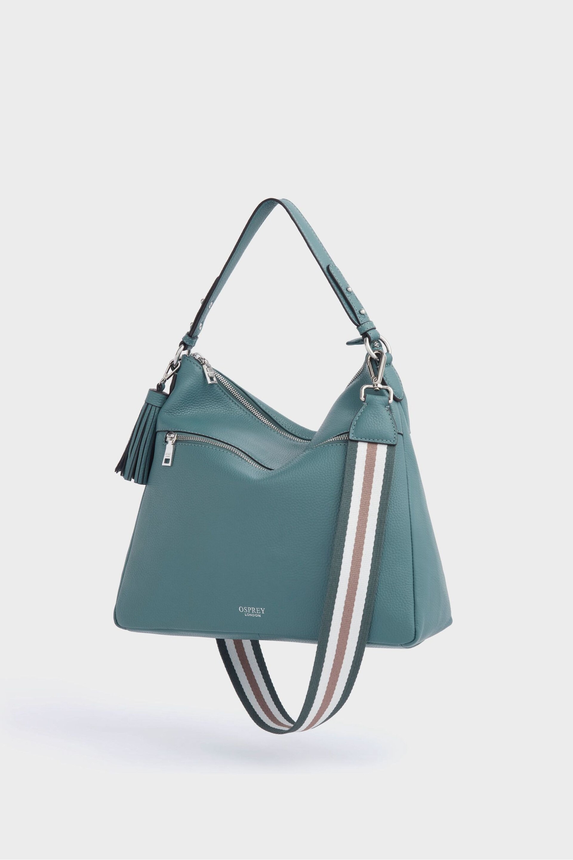 Osprey London The Stella Leather Hobo Bag - Image 1 of 3