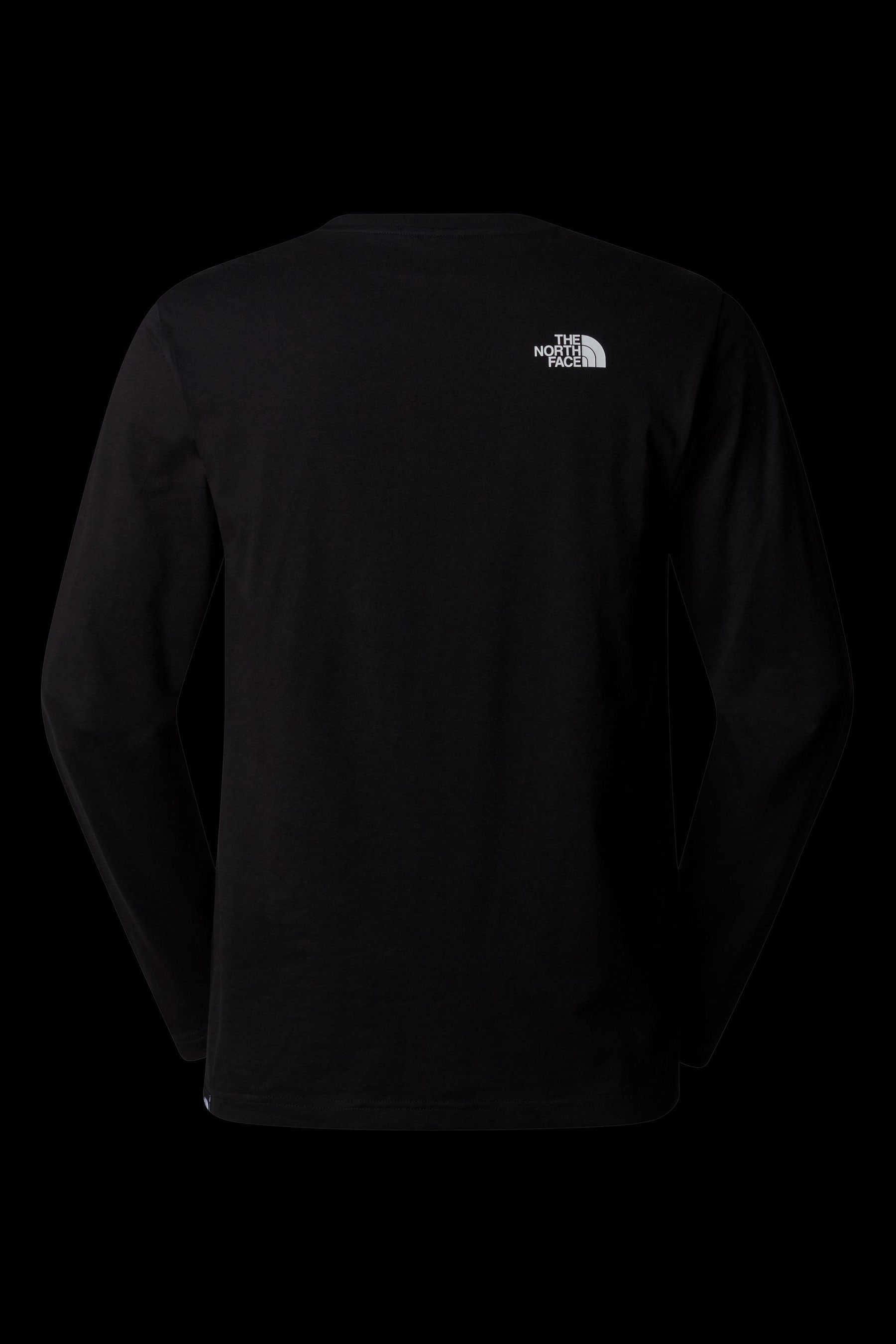 Buy The North Face Black Mens Long Sleeve Simple Dome T Shirt from Next Canada