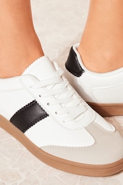 Friends Like These Black Retro Sports Trainers - Image 2 of 4