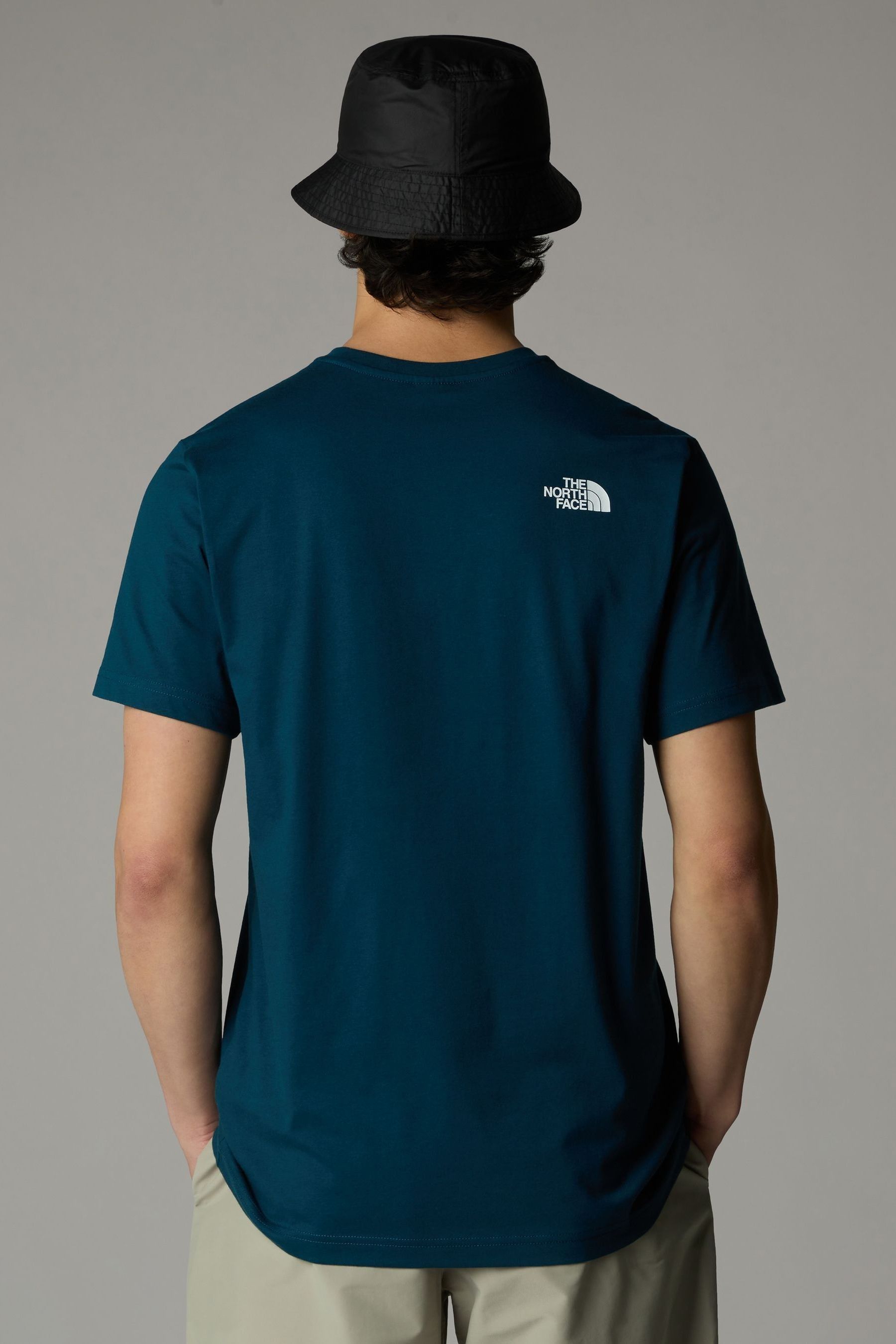 The North Face Blue Never Stop Exploring 100 Cotton T Shirt 2X Large Mens