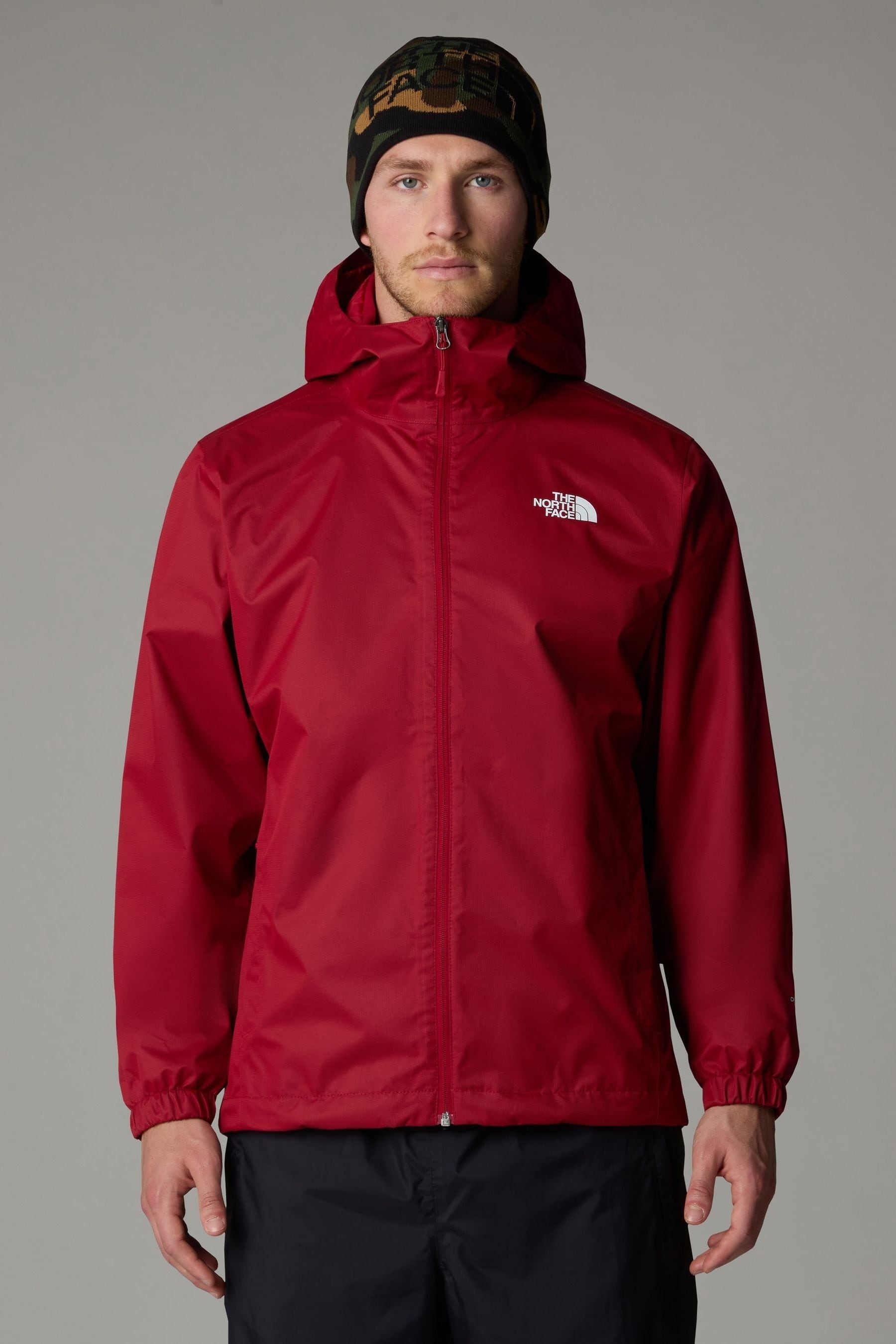 The North Face Red Mens Quest Waterproof Jacket
