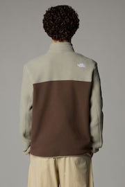 The North Face Brown Mens Yumiori 1/4 Zip Fleece - Image 3 of 3