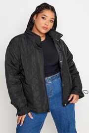 Yours Curve Black Short Onion Jacket - Image 1 of 4