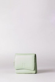 Lakeland Leather Green Small Leather Flapover Purse - Image 1 of 4
