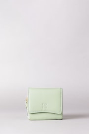 Lakeland Leather Green Small Leather Flapover Purse - Image 2 of 4