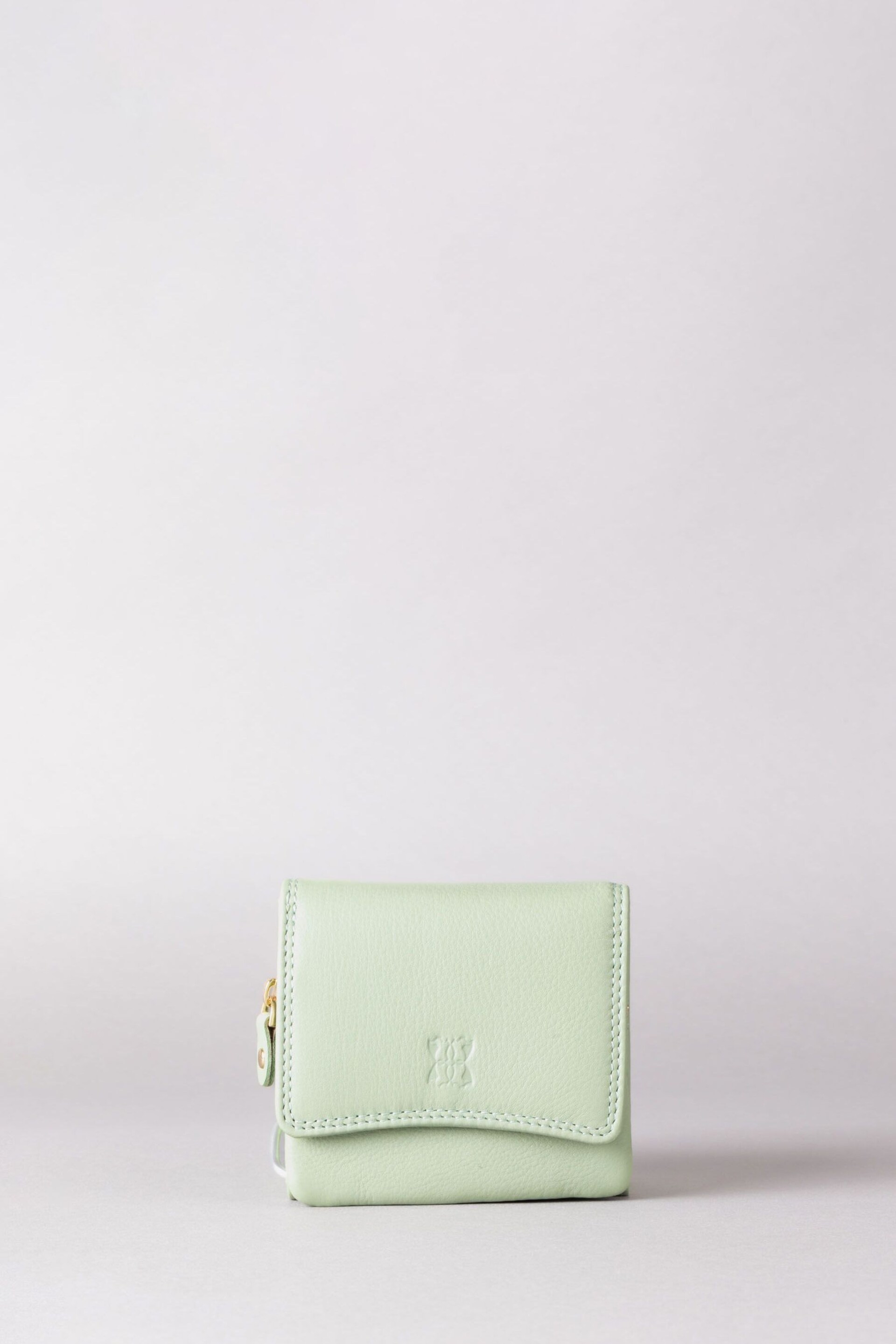 Lakeland Leather Green Small Leather Flapover Purse - Image 2 of 4