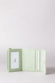 Lakeland Leather Green Small Leather Flapover Purse - Image 3 of 4