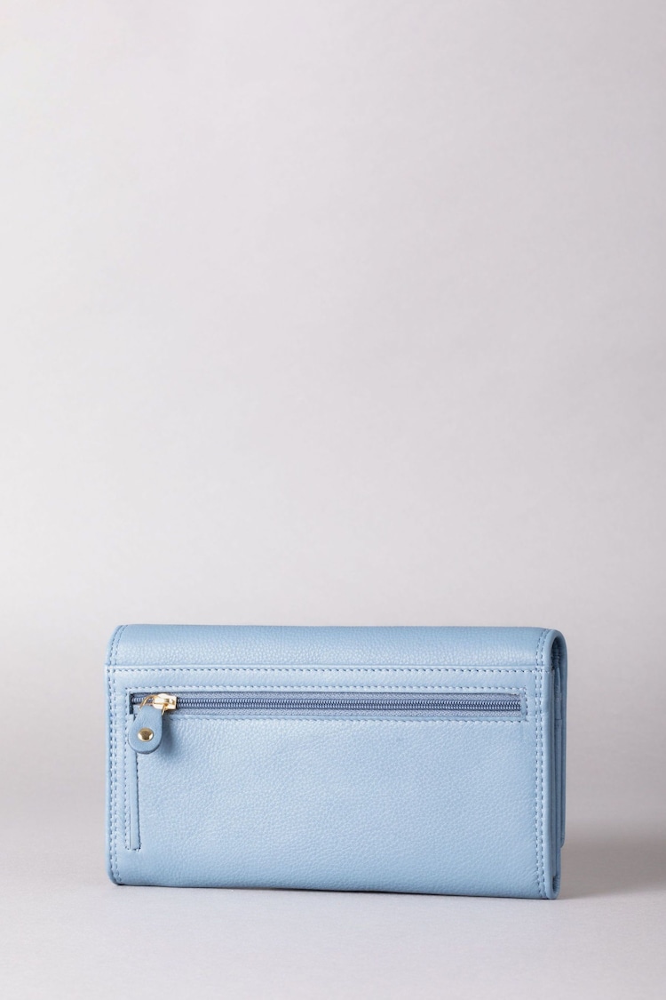 Lakeland Leather Sky Blue Large Purse - Image 2 of 4