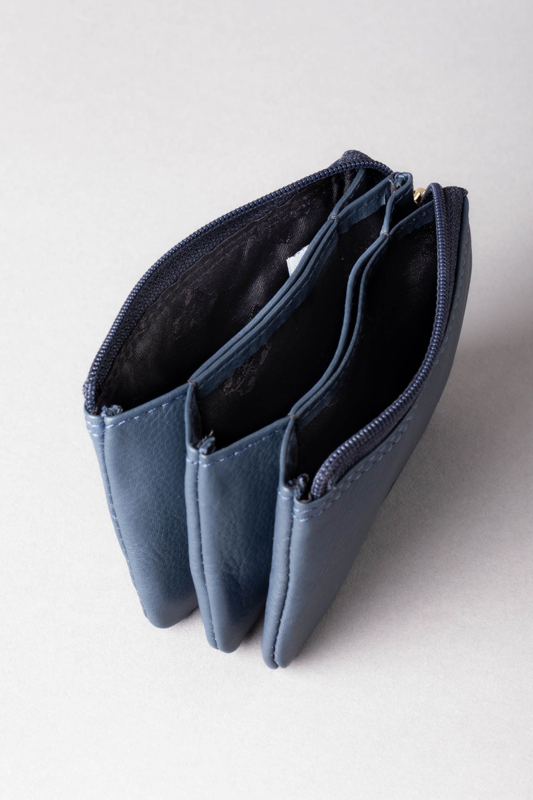 Navy blue coin purse on sale