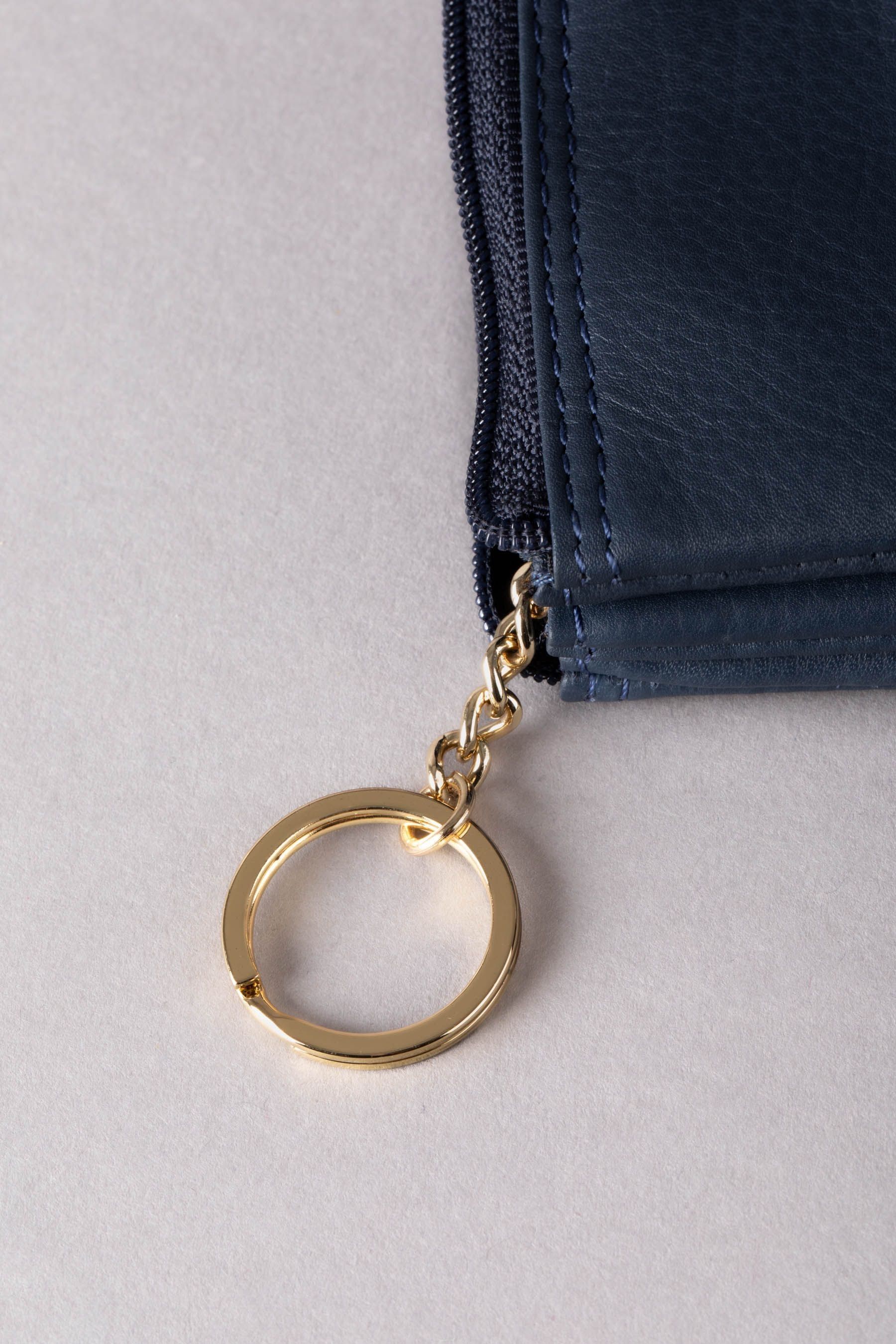 Navy blue coin purse on sale