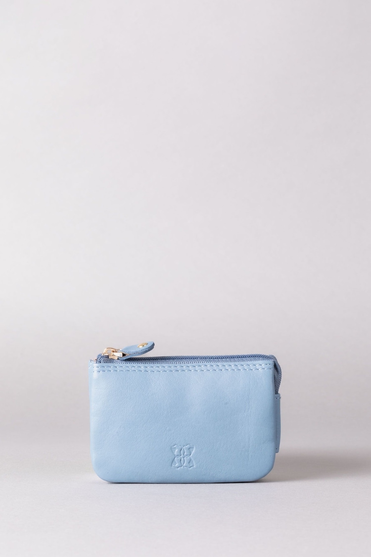 Lakeland Leather Sky Blue Protected Leather Coin Purse - Image 2 of 5