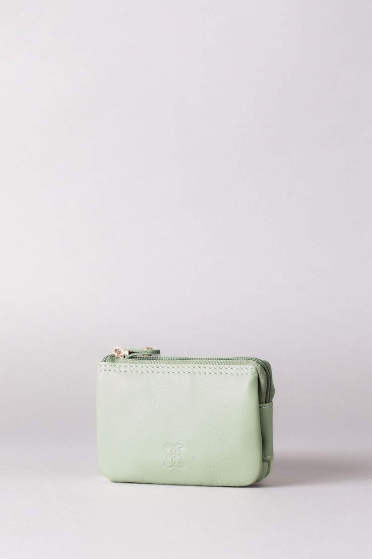 Lakeland Leather Green Protected Leather Coin Purse - Image 1 of 4