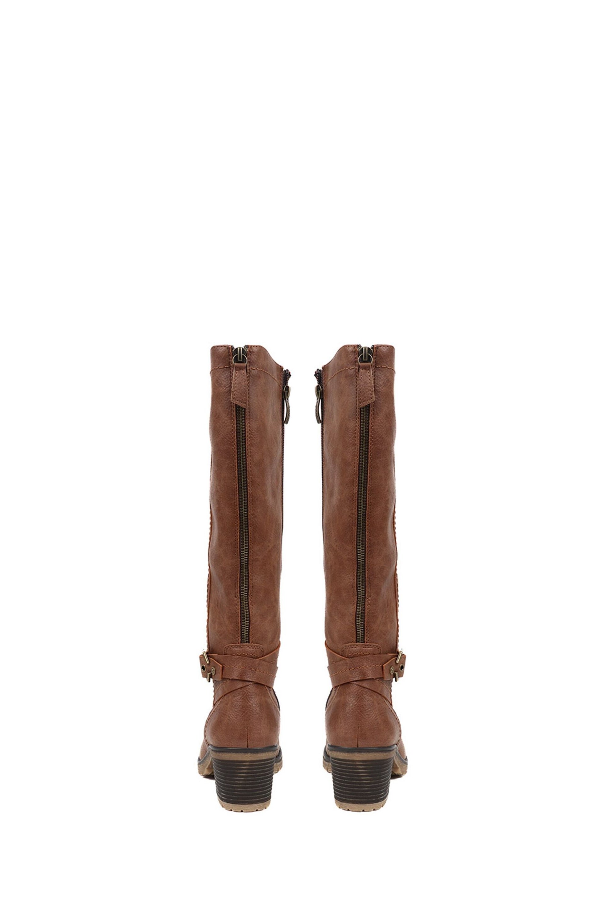 Pavers Heeled Riding Boots - Image 3 of 5
