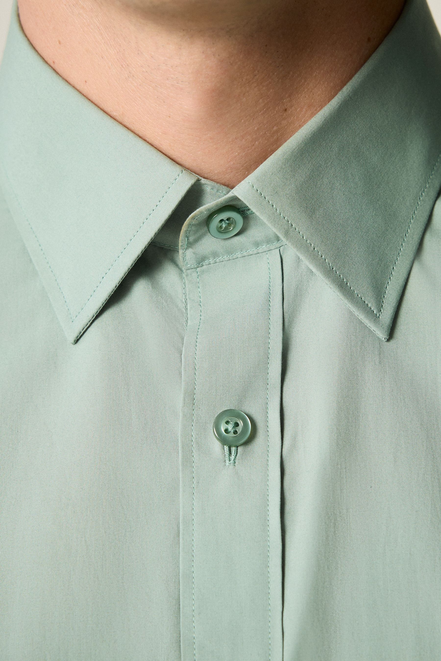 Mint green formal shirt 2025