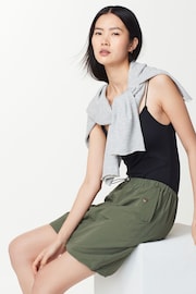 Khaki Green Cargo Mini Skirt - Image 1 of 6