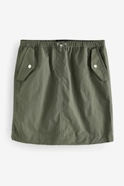 Khaki Green Cargo Mini Skirt - Image 5 of 6