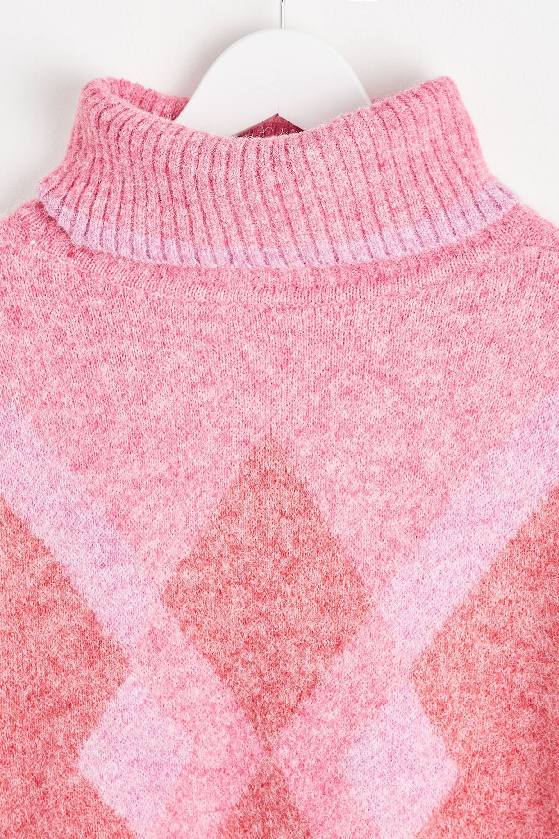 Pink diamond jumper deals