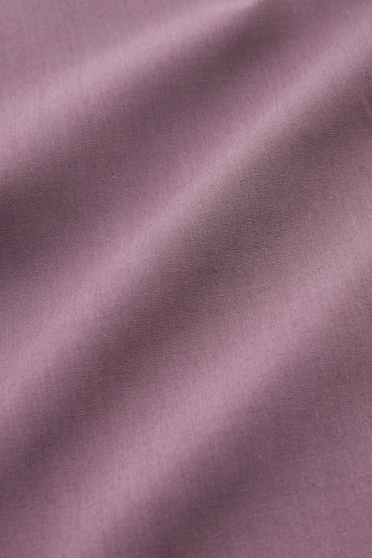 Mauve Pink Regular Fit Easy Care Single Cuff Shirt - Image 7 of 7