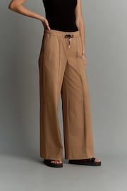 Brown Pull-On Track Trousers - Image 2 of 6