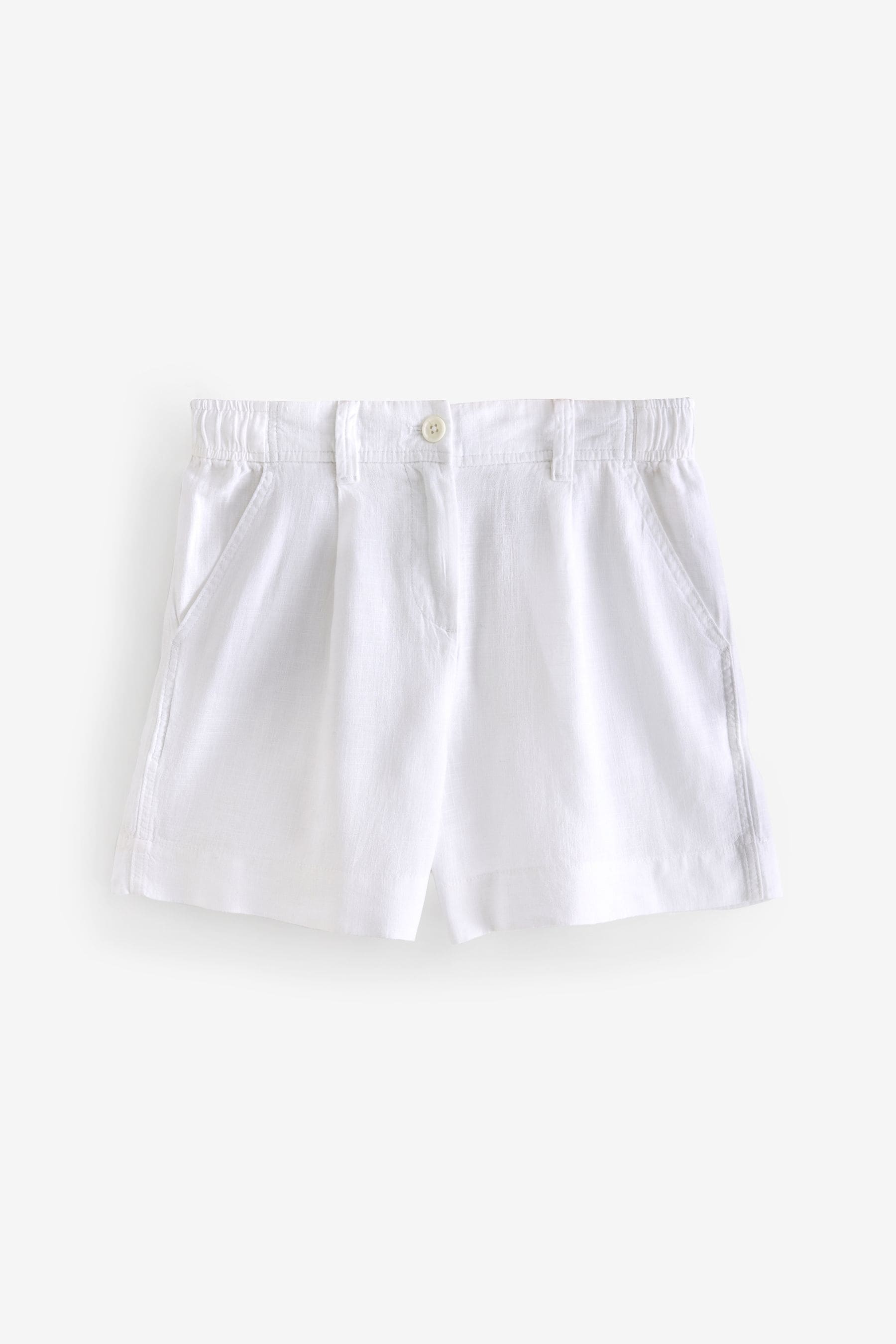 Linen shorts next online