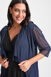 Scarlett & Jo Blue Waterfall Layered Shrug - Image 2 of 4