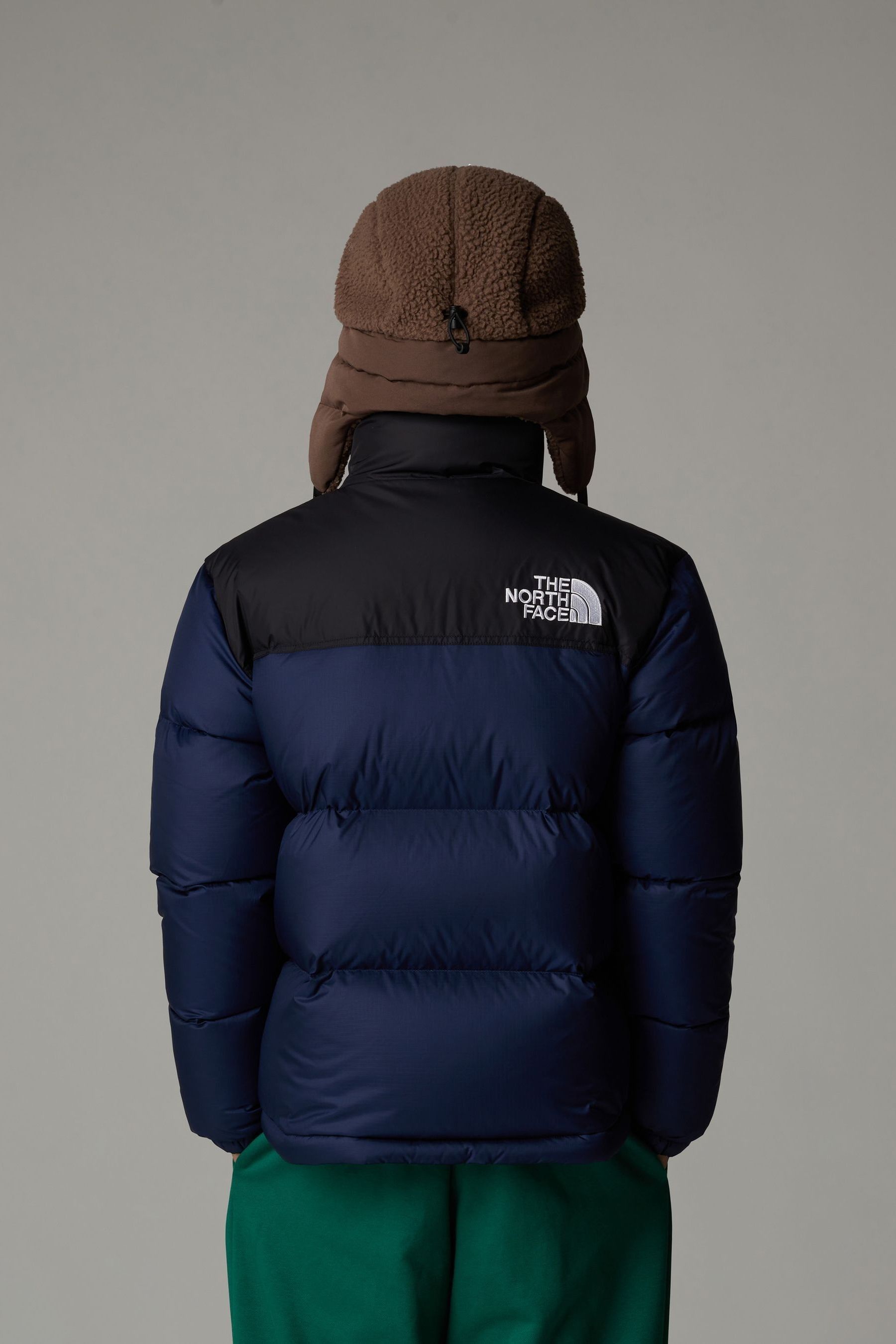 North face retro blue jacket deals