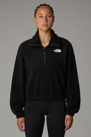 The North Face Black Womens Glacier Half Zip Fleece - Image 1 of 5