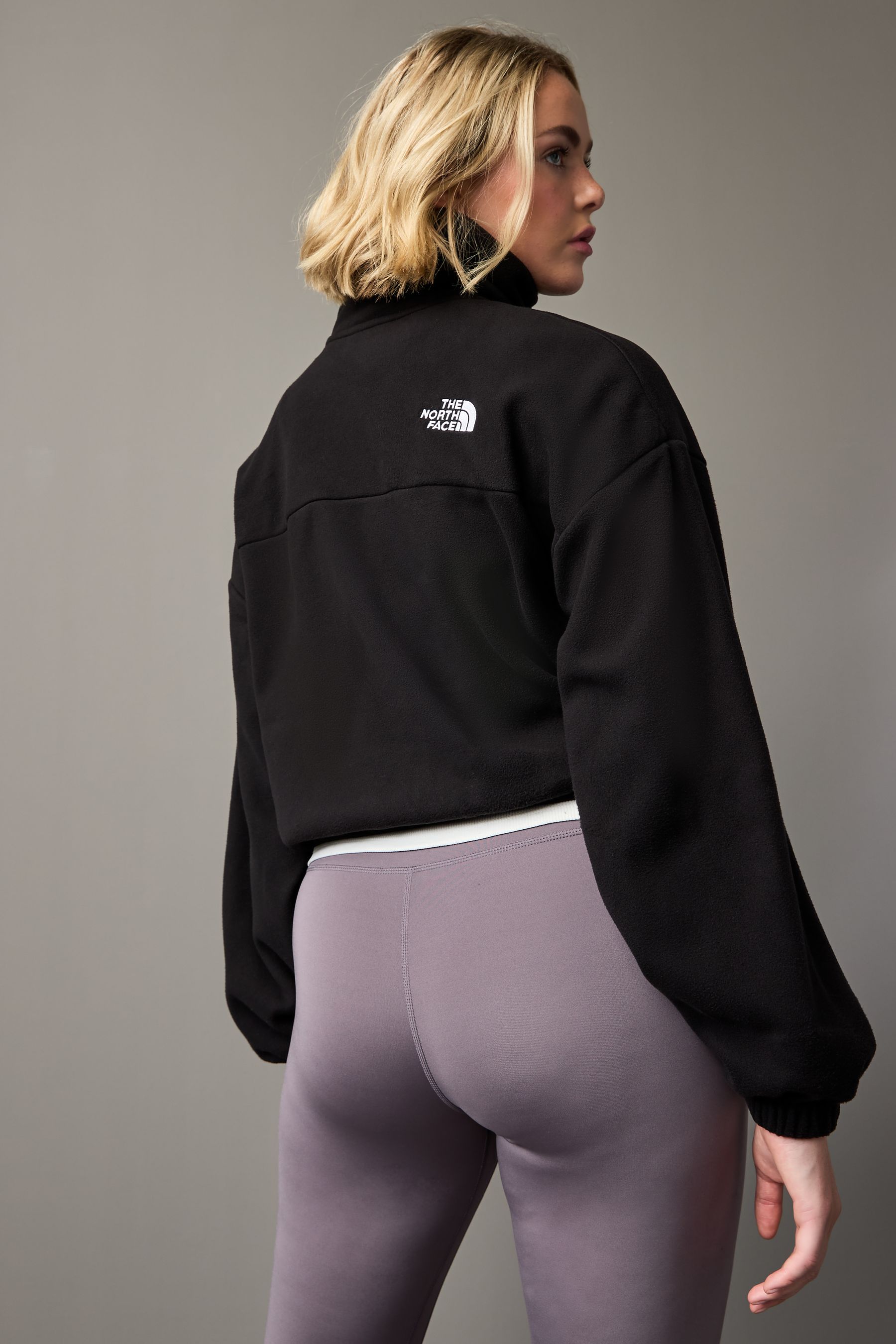 North face half fleece top
