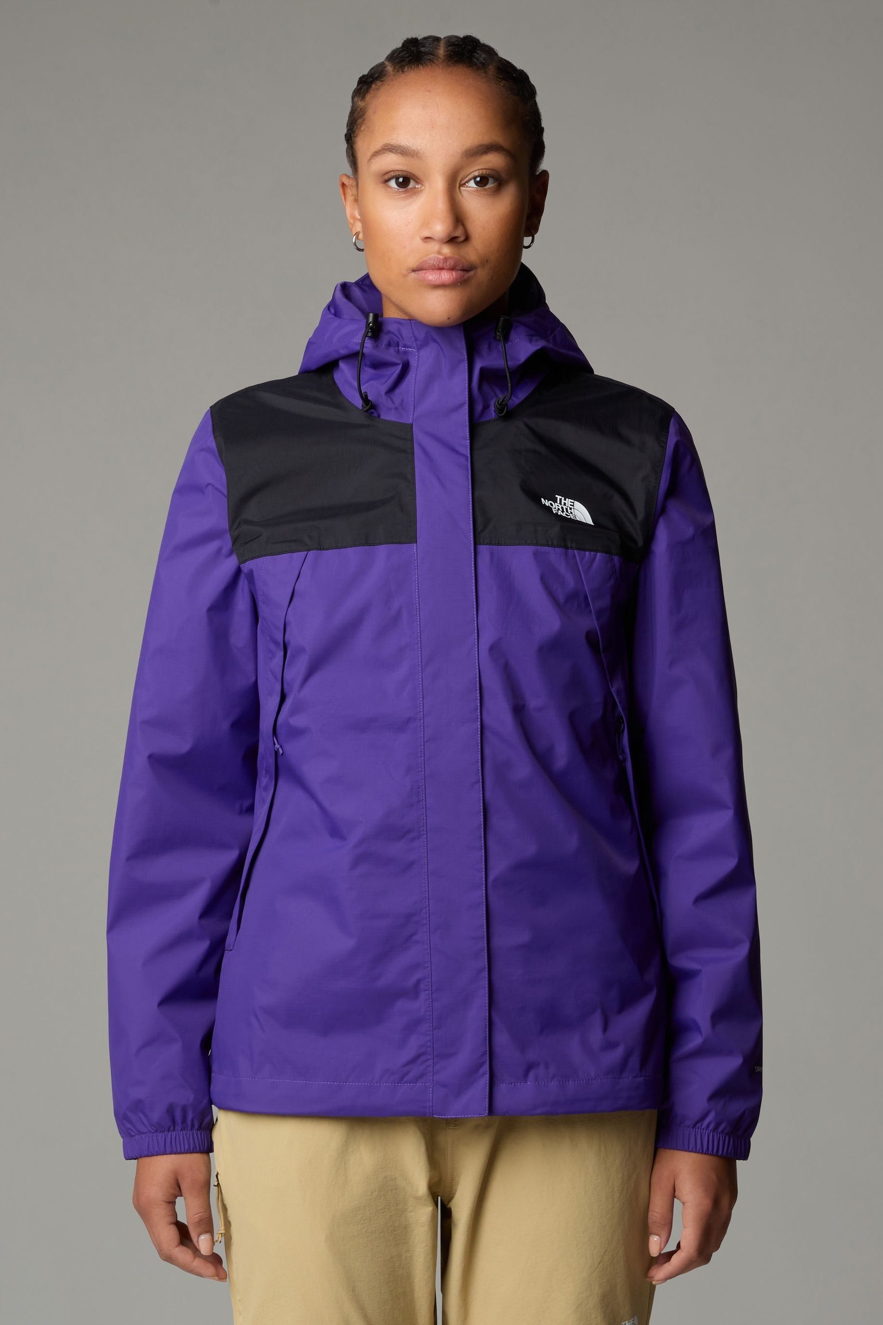 North face plum jacket top