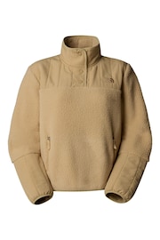 The North Face Brown Cragmont 1/4 Snap Fleece - Image 4 of 5