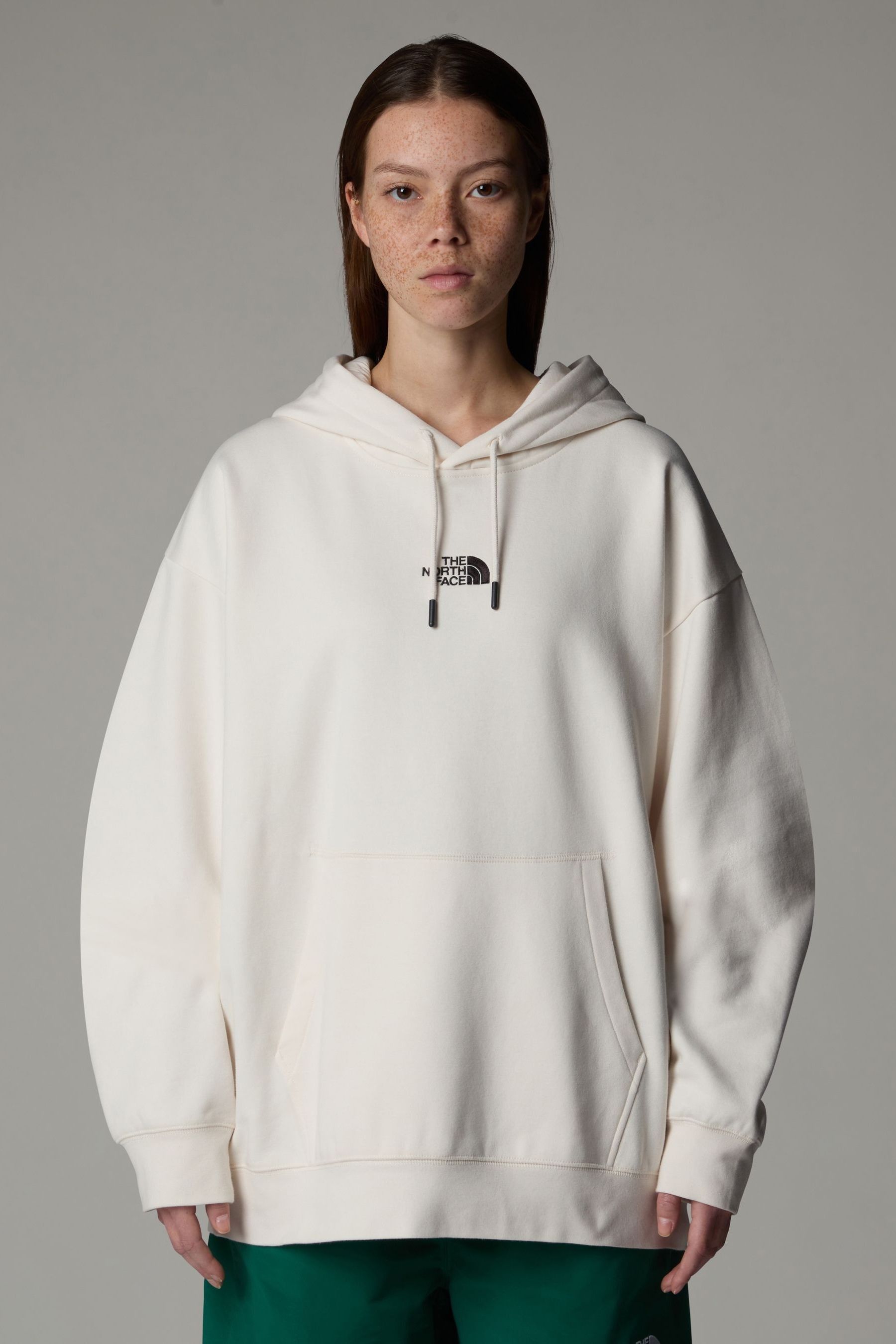 White north face hoodie womens discount