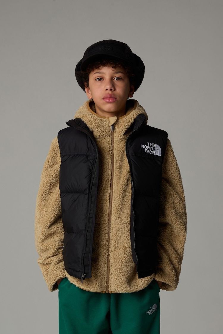 The North Face Black Teen 1996 Retro Nuptse Gilet - Image 1 of 4