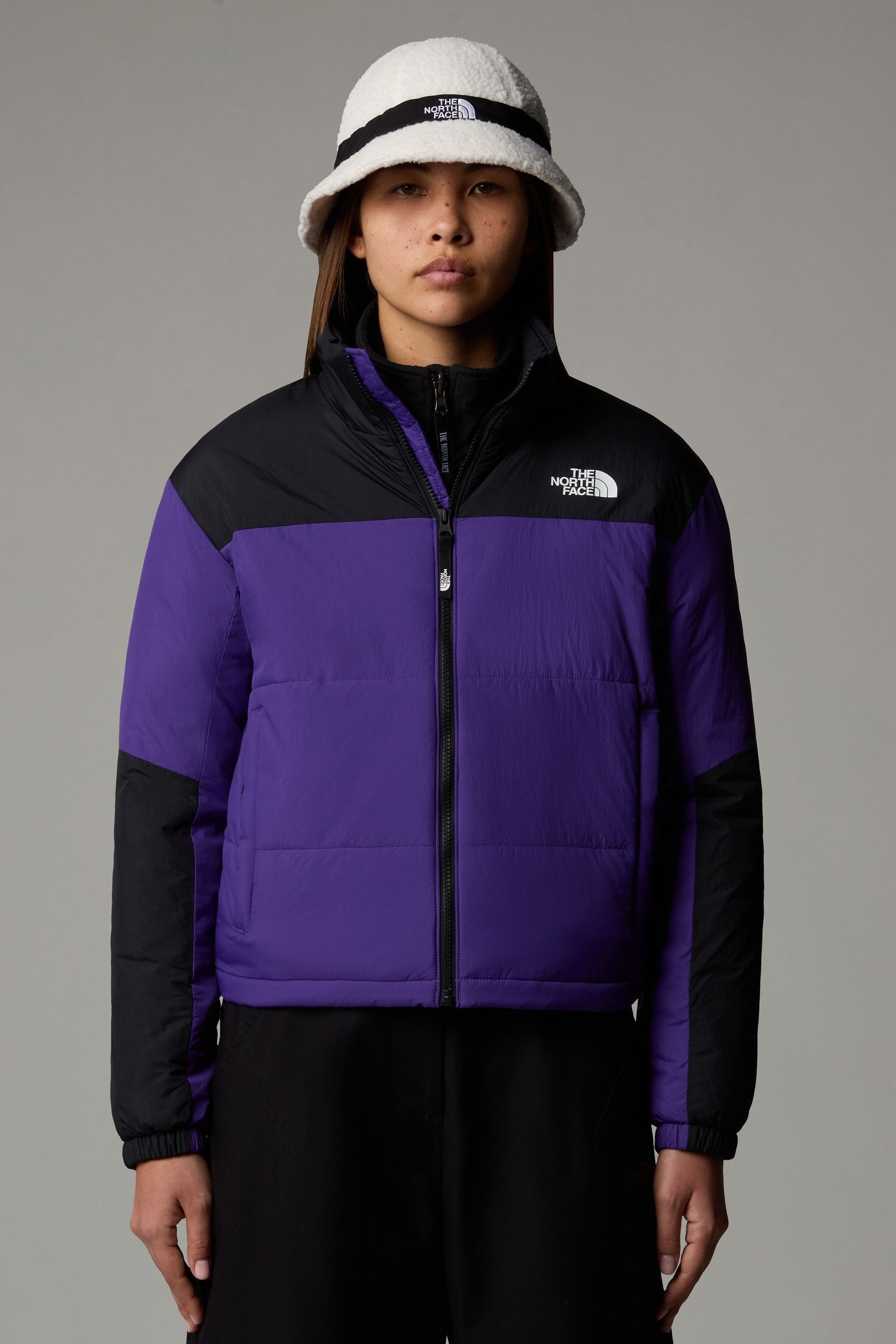 Purple The North Face Womens Gosei Padded Jacket